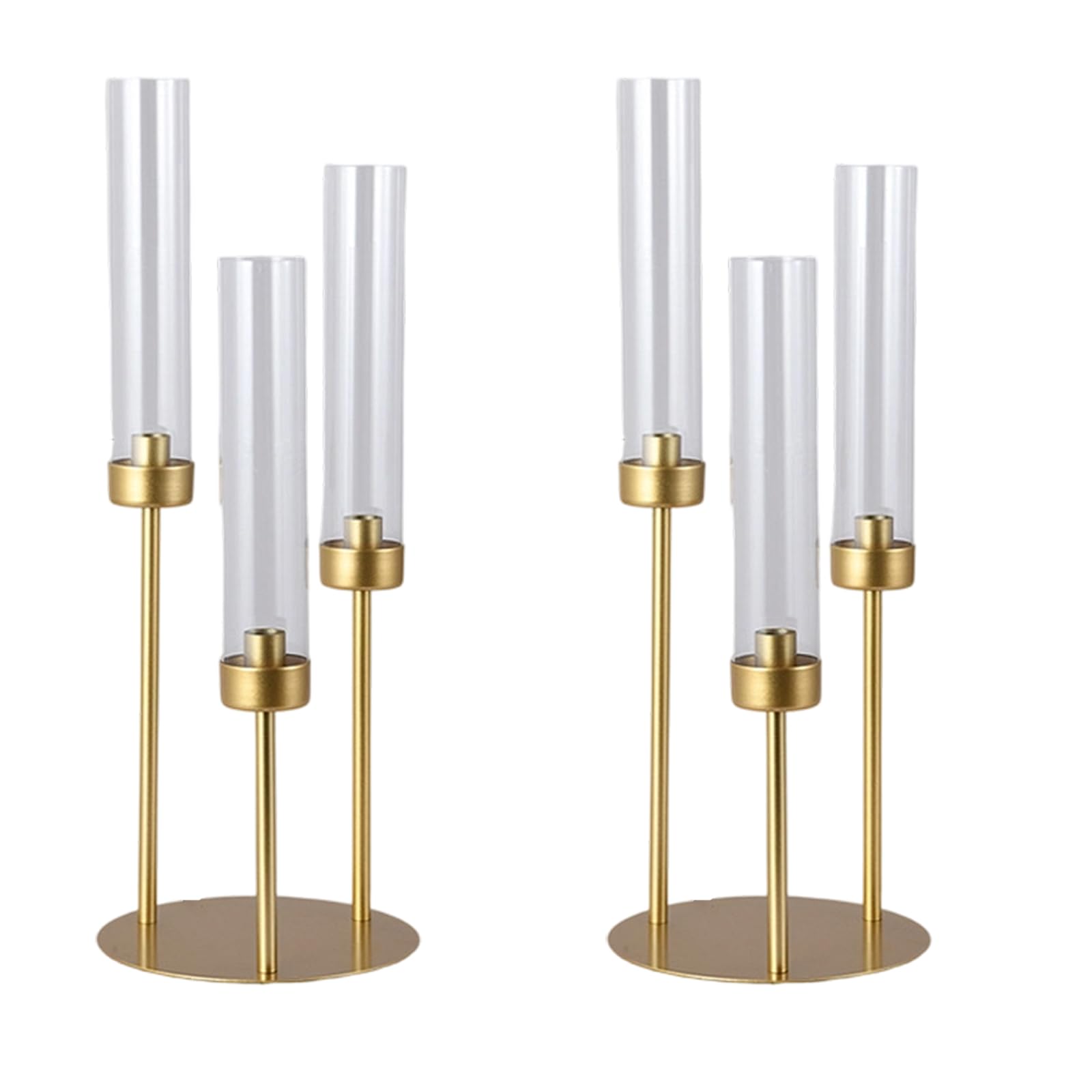 Kaeltsyn Of 2 Versatile Round Tube and Disk Holders Supporting Various Types for Multiple Occasions Like Dinners Safe