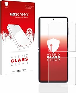 upscreen Screen Protector Film compatible with Vivo X Flip - 9H Glass Protection, Extreme Scratch Resistant