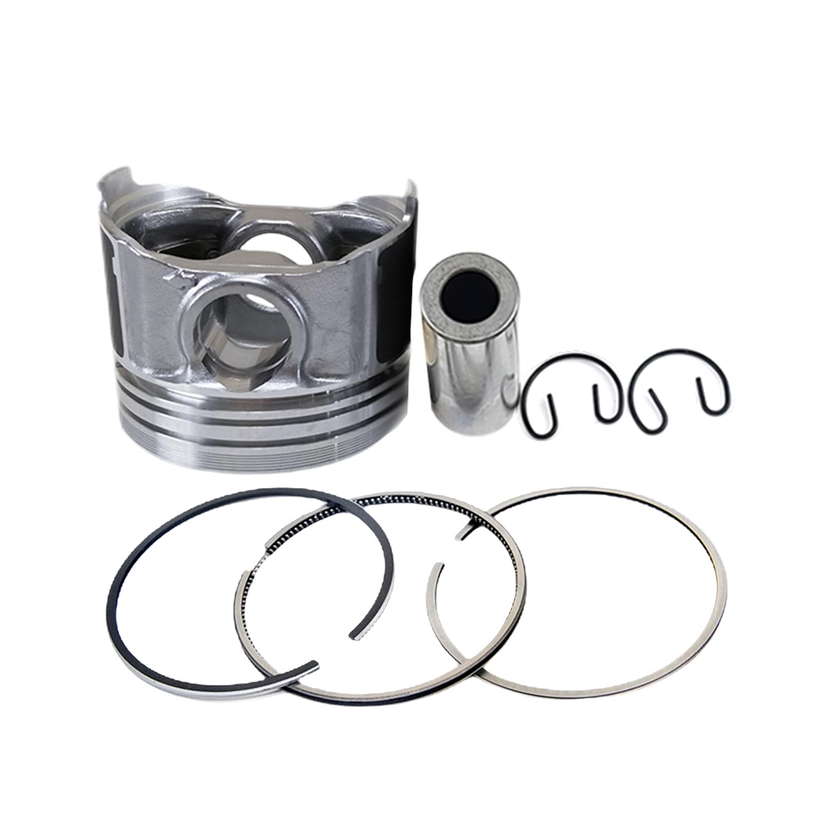 D902 Piston+Piston Rings 1J091-21110 1J09121110 For Kubota D902 D902-E2B D902-E3B D902-E4B Engine BX24 BX25 BX2230D BX2350D BX2360 KX41-3 KX41-3 Excavator STD D902 piston ring set