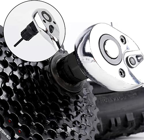 Miniatura 6 de Kit de herramientas de cadena de bicicleta, herramienta de extracción de cassette, herramienta de extracción de piñón de bicicleta para cadenas de