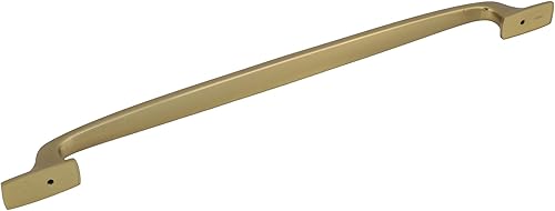 Miniatura 6 de Amerock  Mango de electrodoméstico  Champán dorado  18 pulgadas (17.992 in) de centro a centro  Highland Ridge  paquete de 1 unidad  Jaladera de