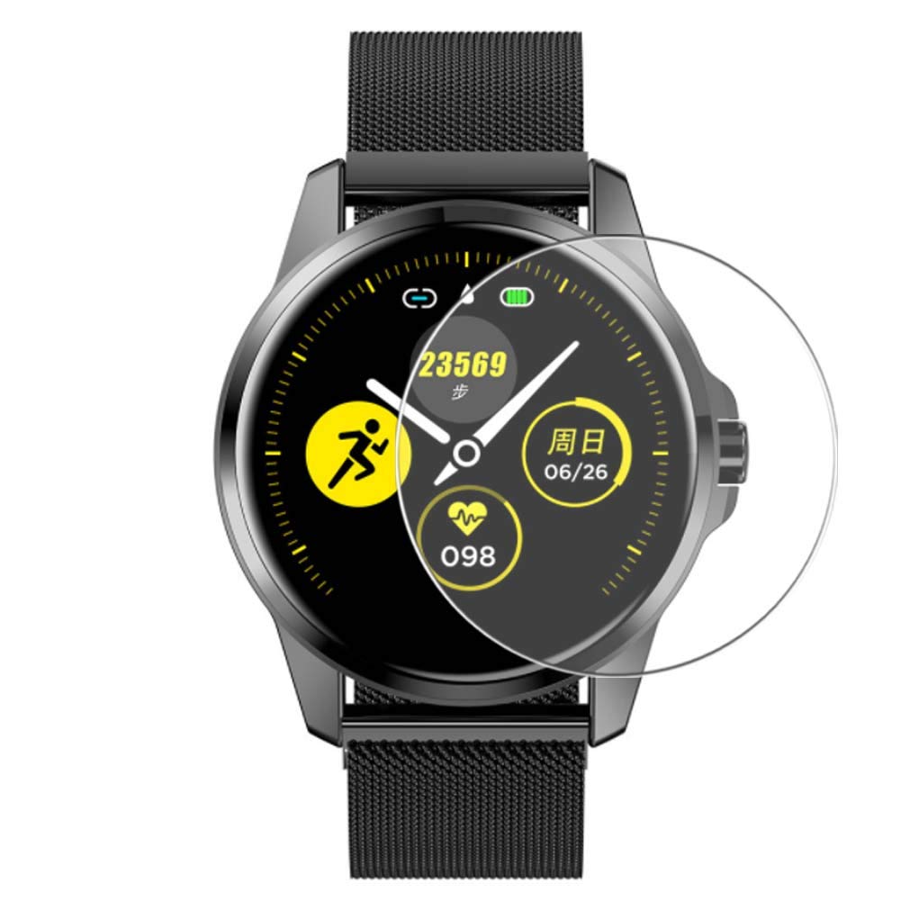 3 Pack Tempered Glass Screen Protector Film, compatible with EIVOTOR R23 Smartwatch Smart Watch Protectors Guard