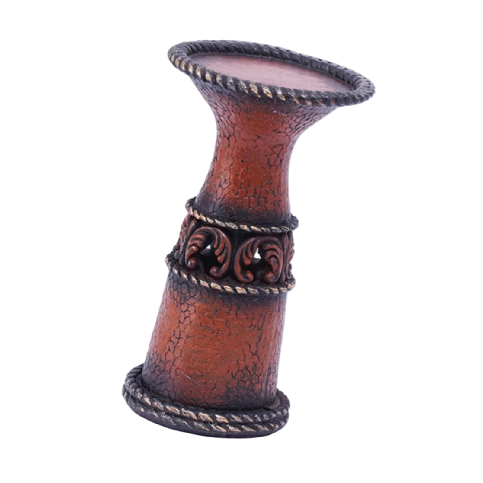 Tribal Candlestick Holders Tealight Stand Farmhouses Decorative Candelabras for Table Centerpieces Home Decors Tribal Resin Holders
