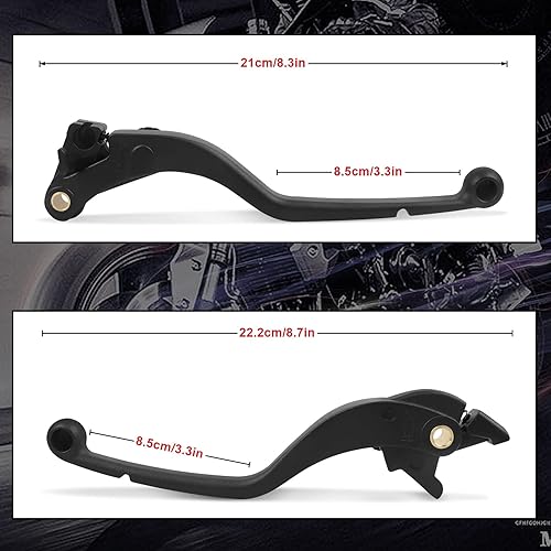 Miniatura 3 de BAIONE Worldmotop - Juego de palancas de embrague de freno de motocicleta CNC compatible con BMW F750GS F850GS 2018-2024 F850GS Adventure 2018-2024