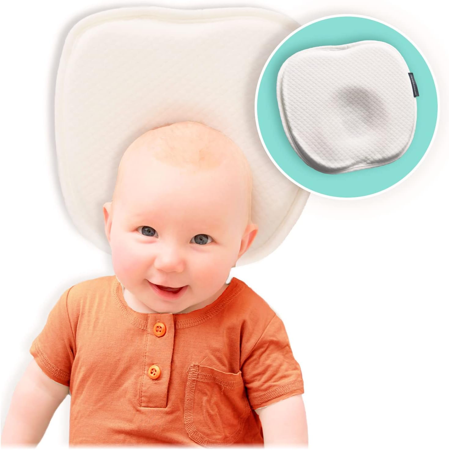 pillow to help with flat head