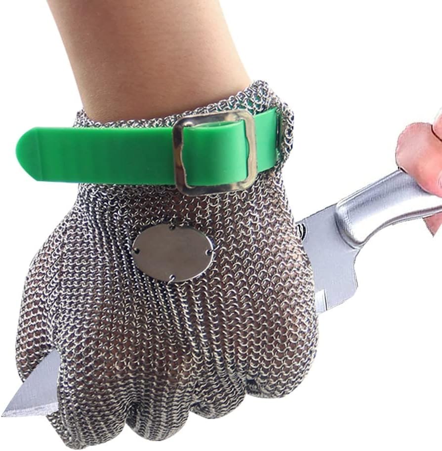 Gants anti-coupure pour éviter les blessures de couteau en boucherie