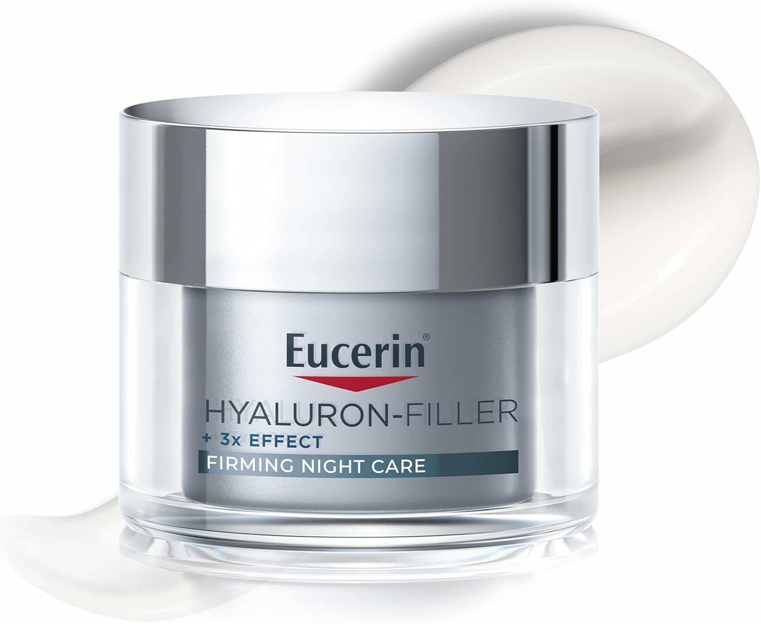 Hyaluron-Filler Night Cream 50ml, Nourishing Night Moisturiser with Anti-Ageing Hyaluronic Acid, Fills, Stimulates and Defends Complexion