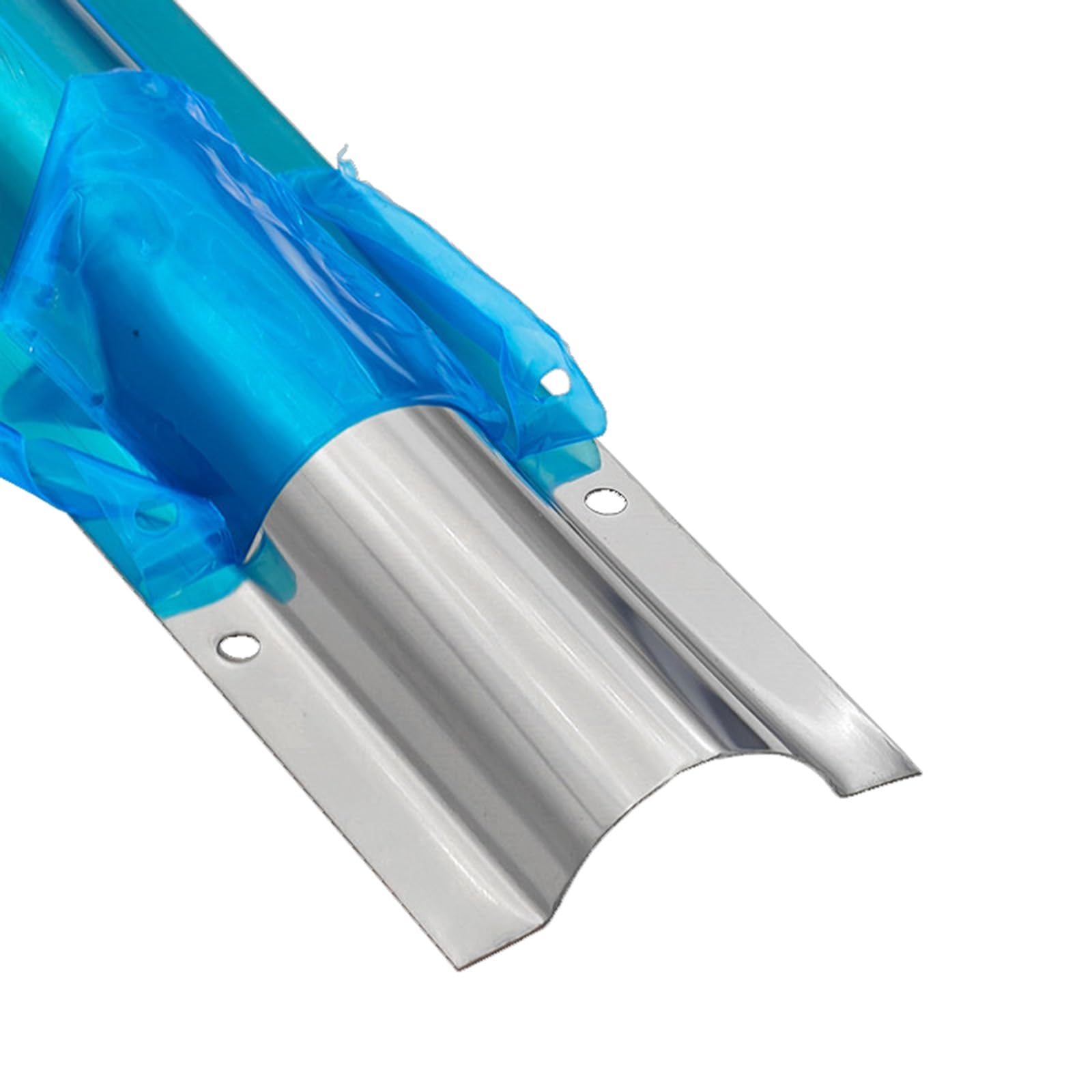 Goulotte Cache Fil Passe Cable Mural Sol Adhésive en Acier Inoxydable 1 M