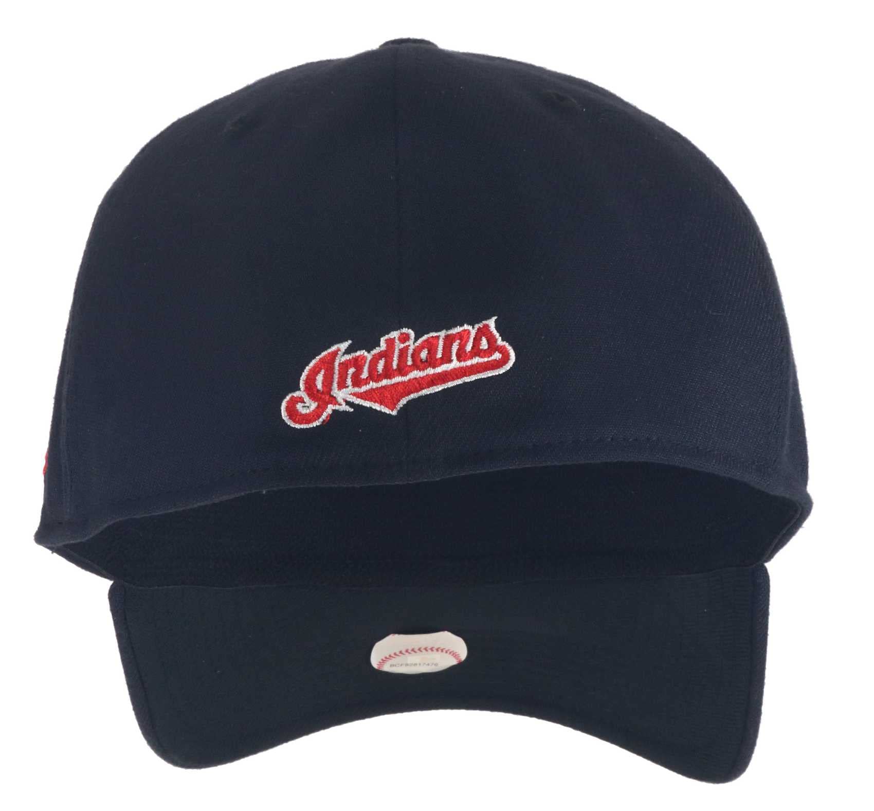 New Era Cleveland Indians Navy 39Thirty Stretchcap - S-M (6 3/8-7