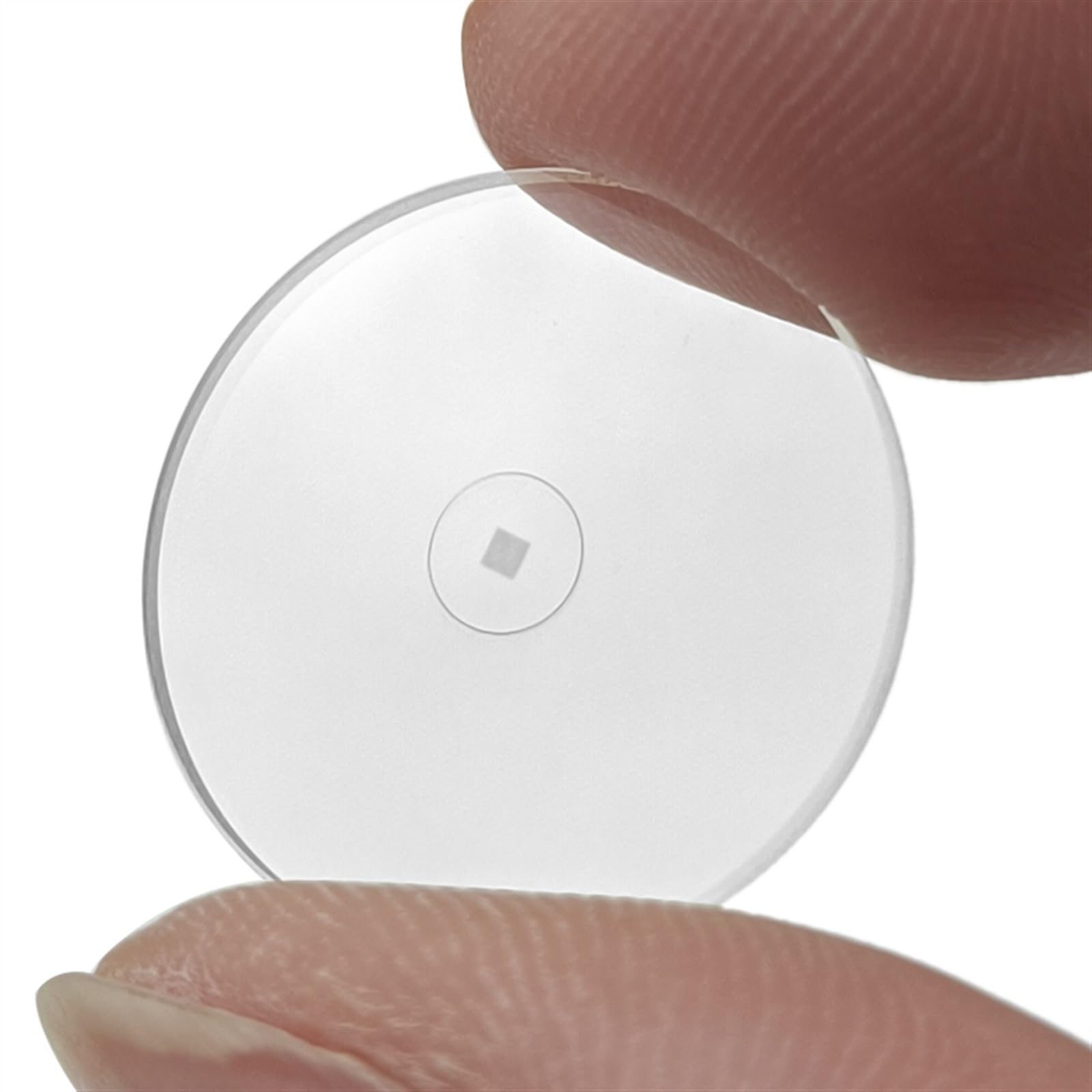 Vetrino da microscopio DIV 0.01mm Microscopio Oculare Micrometro Vetrini di Calibrazione 100x100 Griglia di Misurazione di Vetro Ottico Accessori for Microscopi(Stage Calibration)