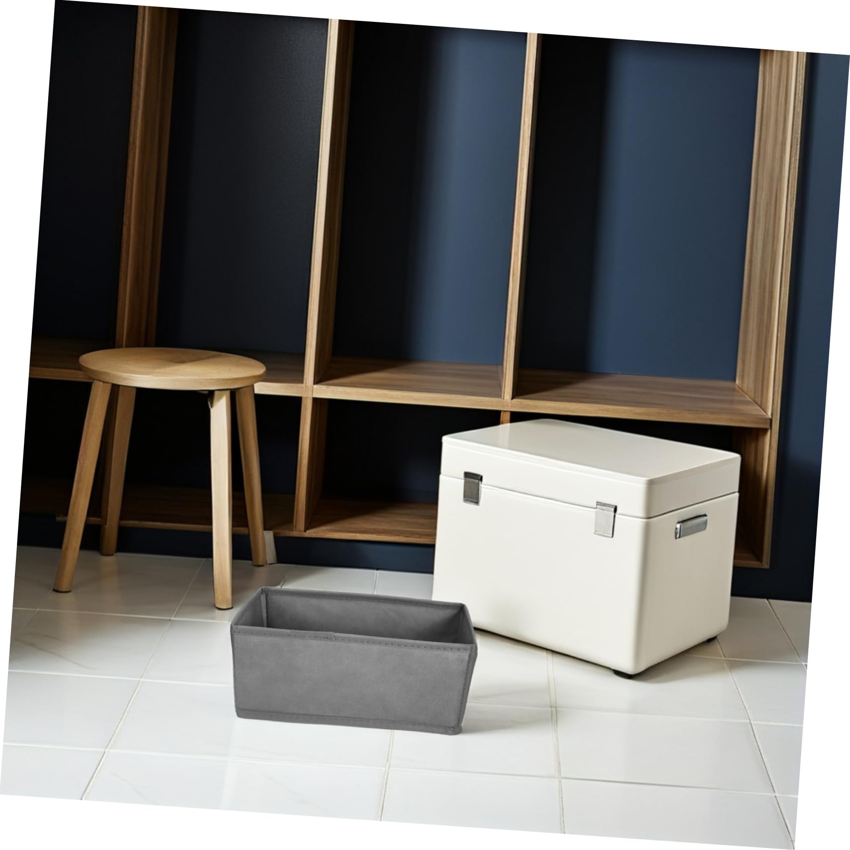 Healifty Organizador de Cajones para Ropa Interior, 6 Unidades, Gris