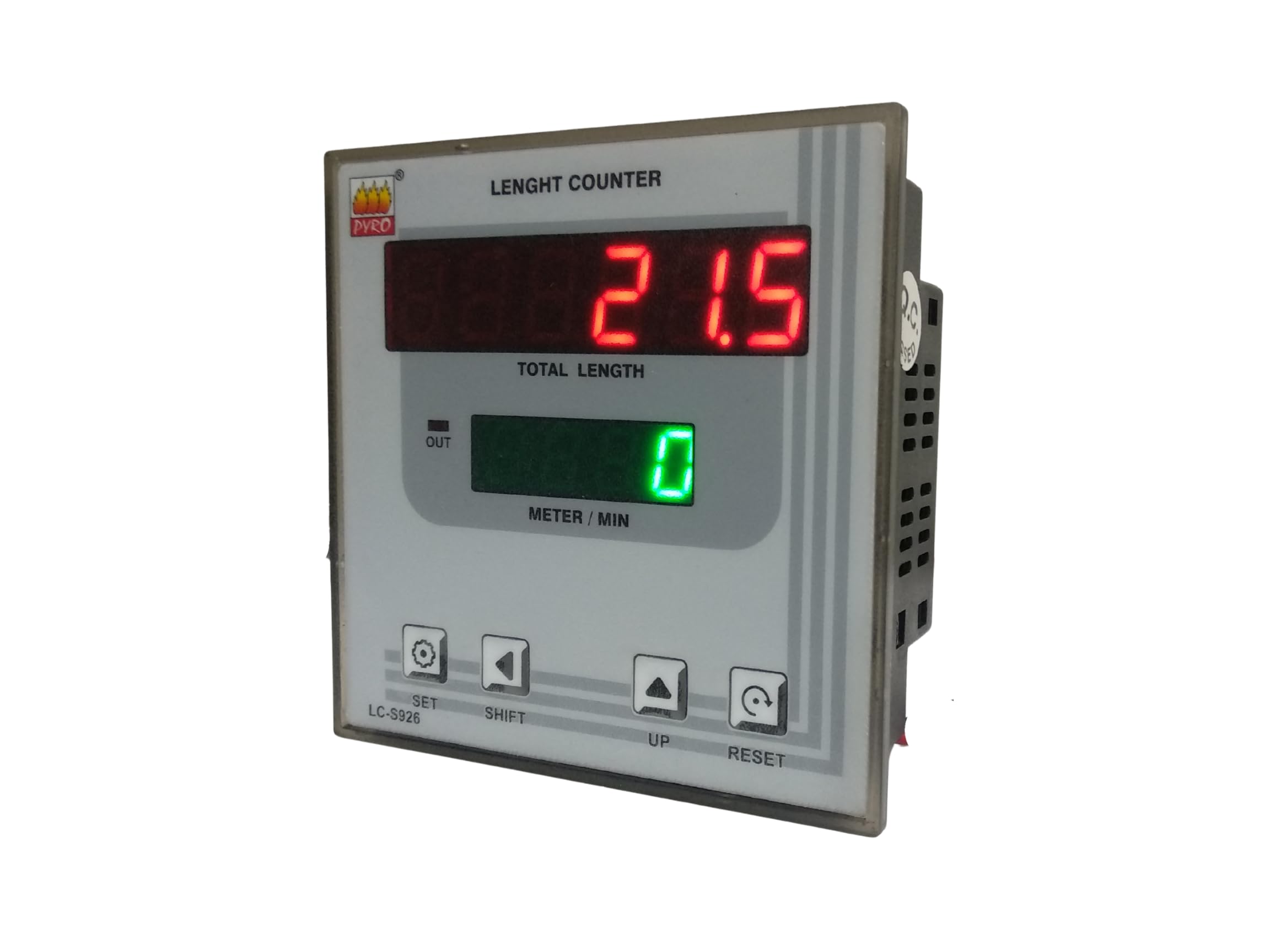 Pyro- Digital Length Counter I 96X96mm I Dual Display I Accurate & fast I Industrial Grade I 18 Months warranty.-image-8