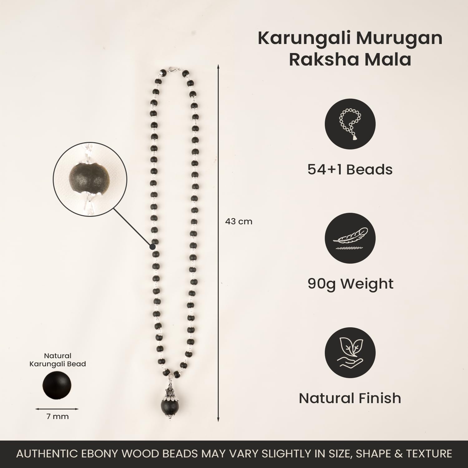 Murugan Raksha Mala - Good Luck & Protection -7