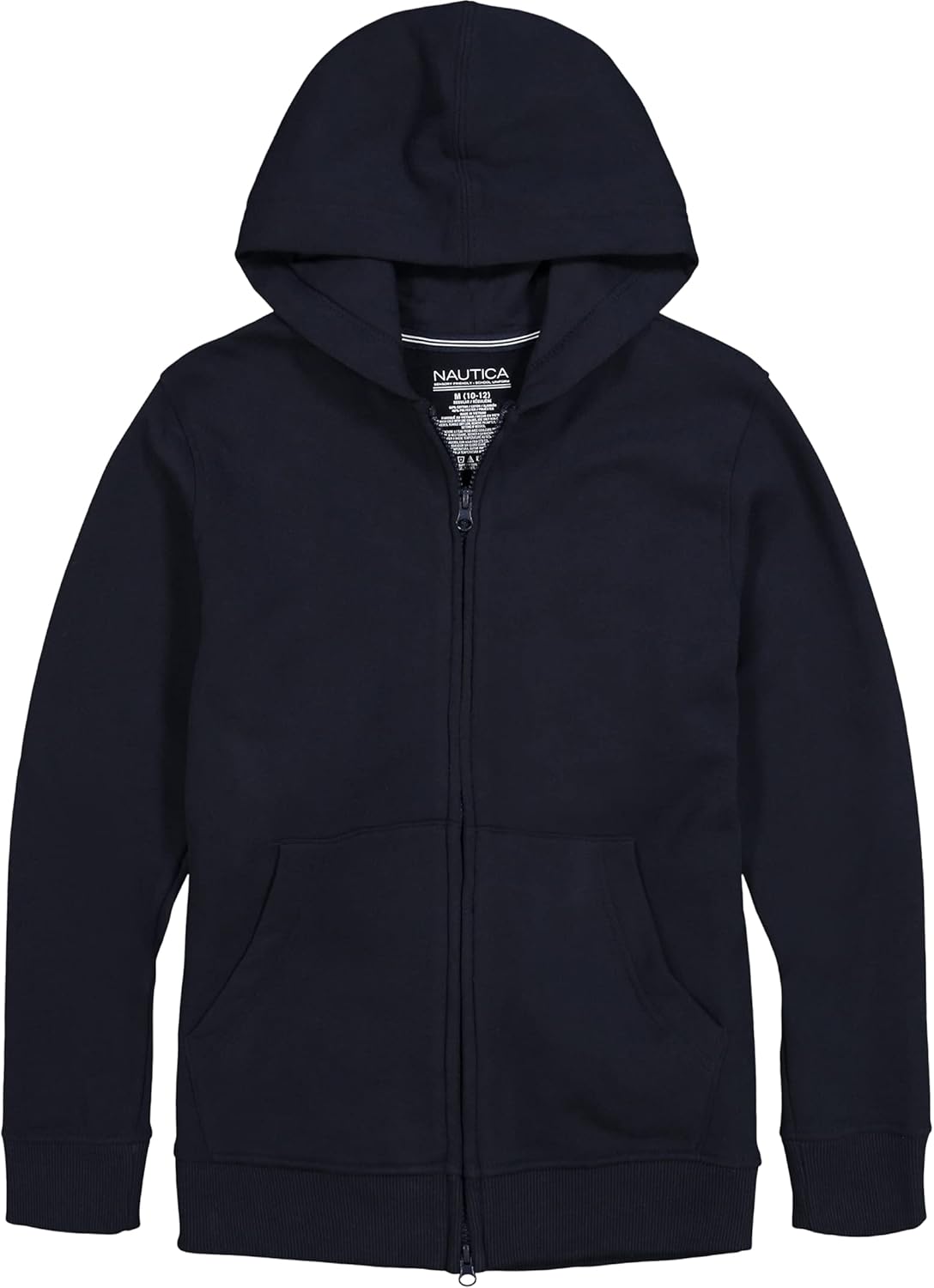 Nautica Boys’ Long Sleeve Sensory-Friendly Fleece Full Zip Hoodie Nautica Boys’ Long Sleeve Sensory-Friendly Fleece Full Zip Hoodie