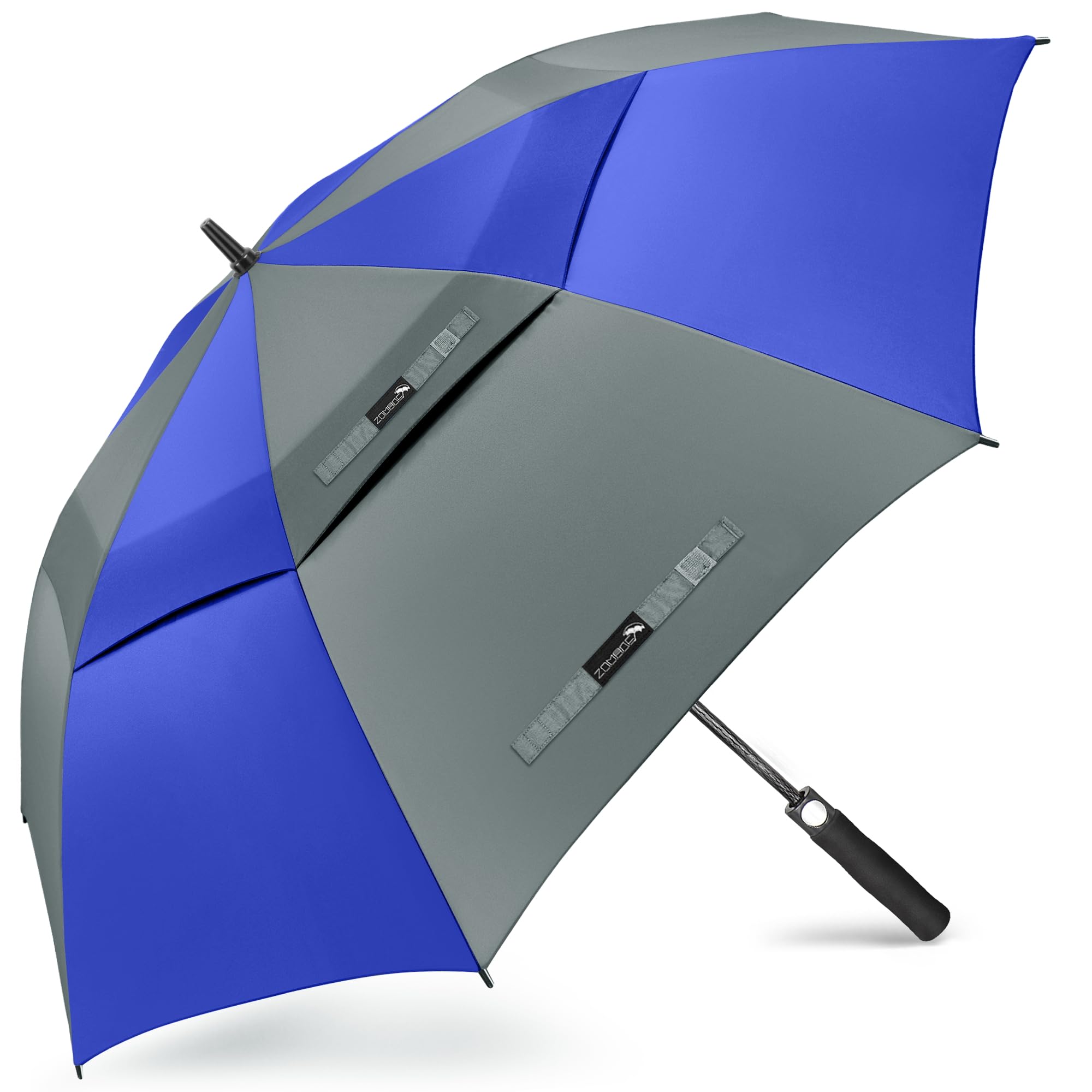 ZOMAKE Golf Umbrella Windproof and Rainproof Large (68 in-Blue/Grey) — image 1