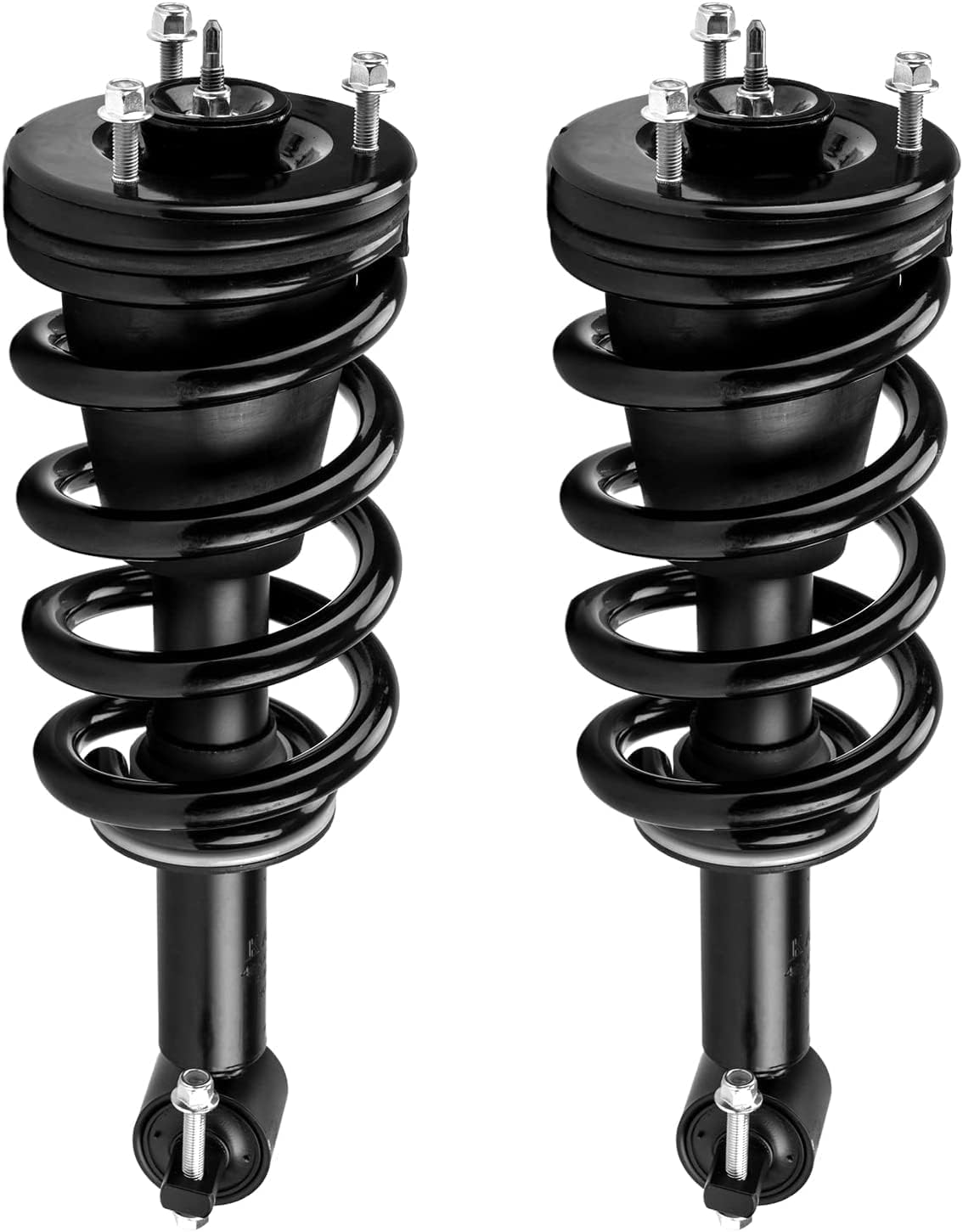 KAC Front Shock Absorbers & Strut Assembly with Coil Springs, OE Number 239112 Complete Struts Suspension Replacement for Sierra 1500 Limited 2019, Sierra 1500 2014-2018, Silverado 1500 2014-2018,2Pcs