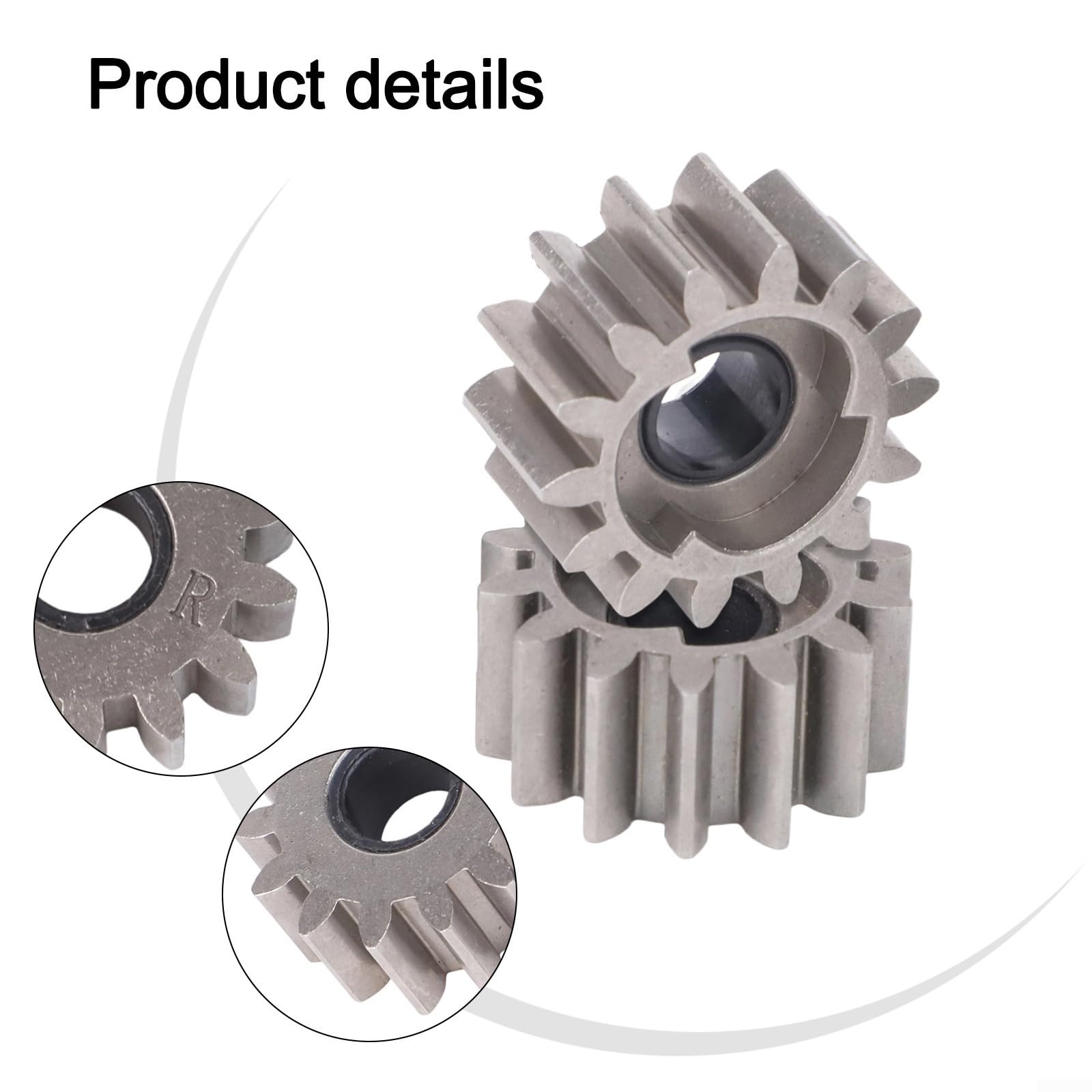 4 Stück Rasenmäher Antriebsritzel Kit 14 Zähne Metall Ritzel mit Antriebsstiften Passt für BRAST DAYE für Güde Für Hecht Für Rotenbach Modelle Ersatzteil für Garten