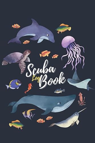 Scuba Diving Log Book: Dive log book, SSI, PADI Dive Log , Track &amp; Record 100+ Dives, Mini Size 6X9"