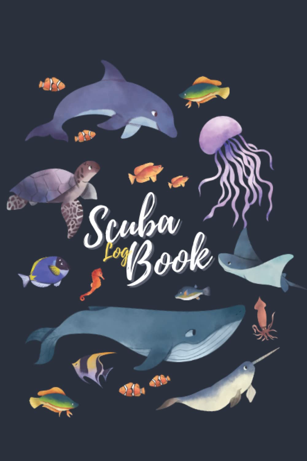Scuba Diving Log Book: Dive log book, SSI, PADI Dive Log , Track & Record 100+ Dives, Mini Size 6X9"