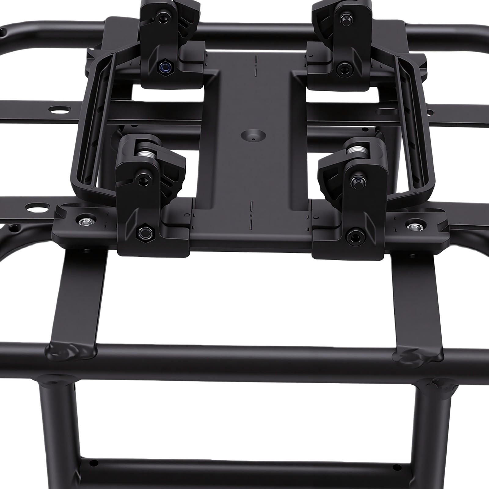 Generic Cestino Anteriore per Bici a Sgancio Rapido, Stile Intrecciato Regolabile in Acciaio con Design Staccabile per il Pendolarismo della Spesa