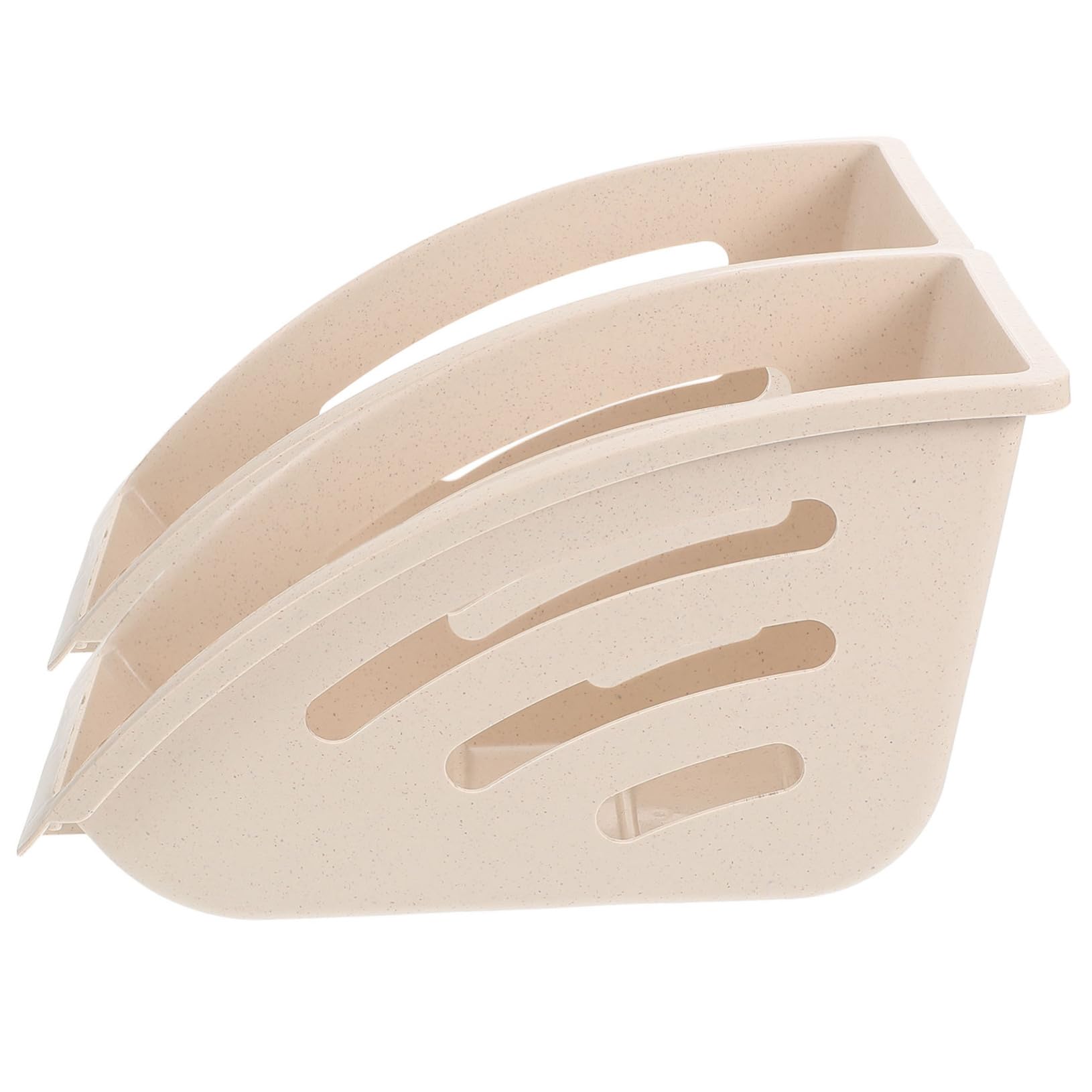 PRETYZOOM 6 Pièces Égouttoir à vaisselle Organisateur de cuisine Rangement vaisselle Boîte de rangement pour assiettes organisateur de plats support de stockage de plat Plastique