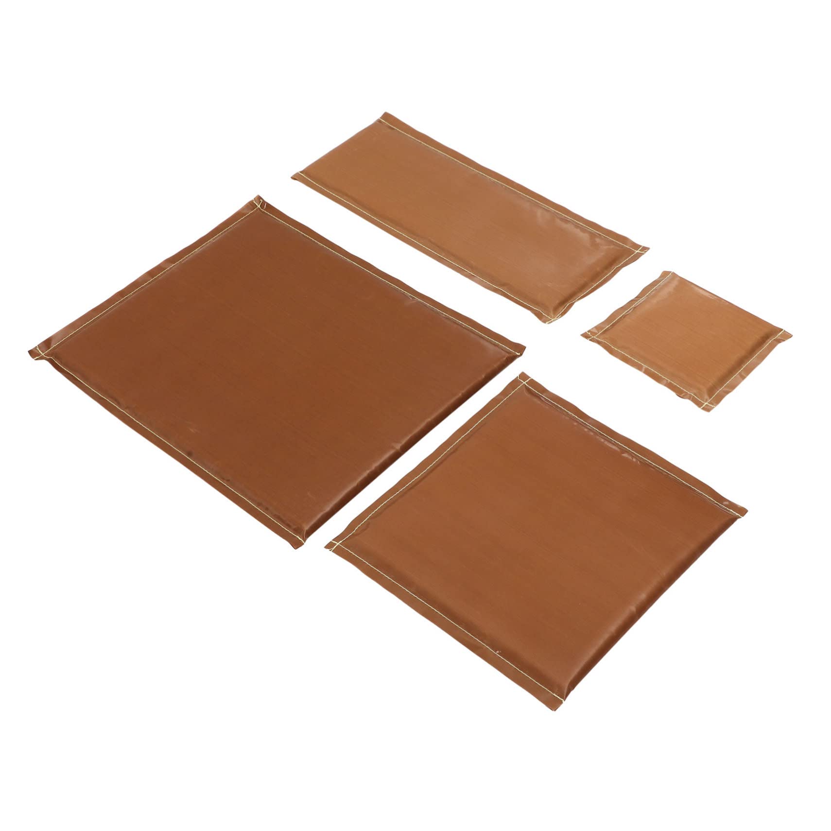 Coussins de presse à chaud en mousse marron pour transfert vinyle thermique