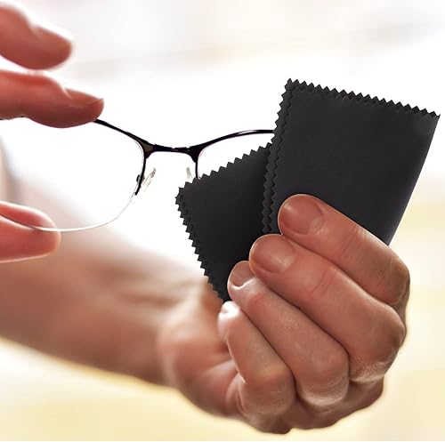 Miniatura 4 de 100 unids Paño de gafas Paños de limpieza de gafas Paño de limpieza de gafas Paño de limpieza de vidrio de ojos Paño de limpieza de lentes Paño de