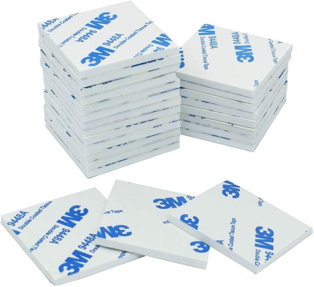 60 Pieces 3m Double Sided Sticky Pads SuperSticky Adhesive