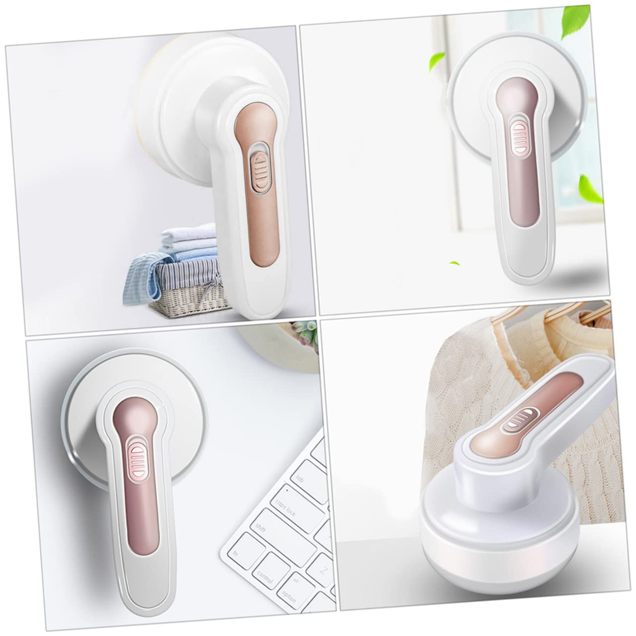 BESTYASH 2 Pezzi Rasoio Portatile per Tessuti Ricaricabile Levapelucchi Elettrico USB per Abbigliamento Include e Cavo