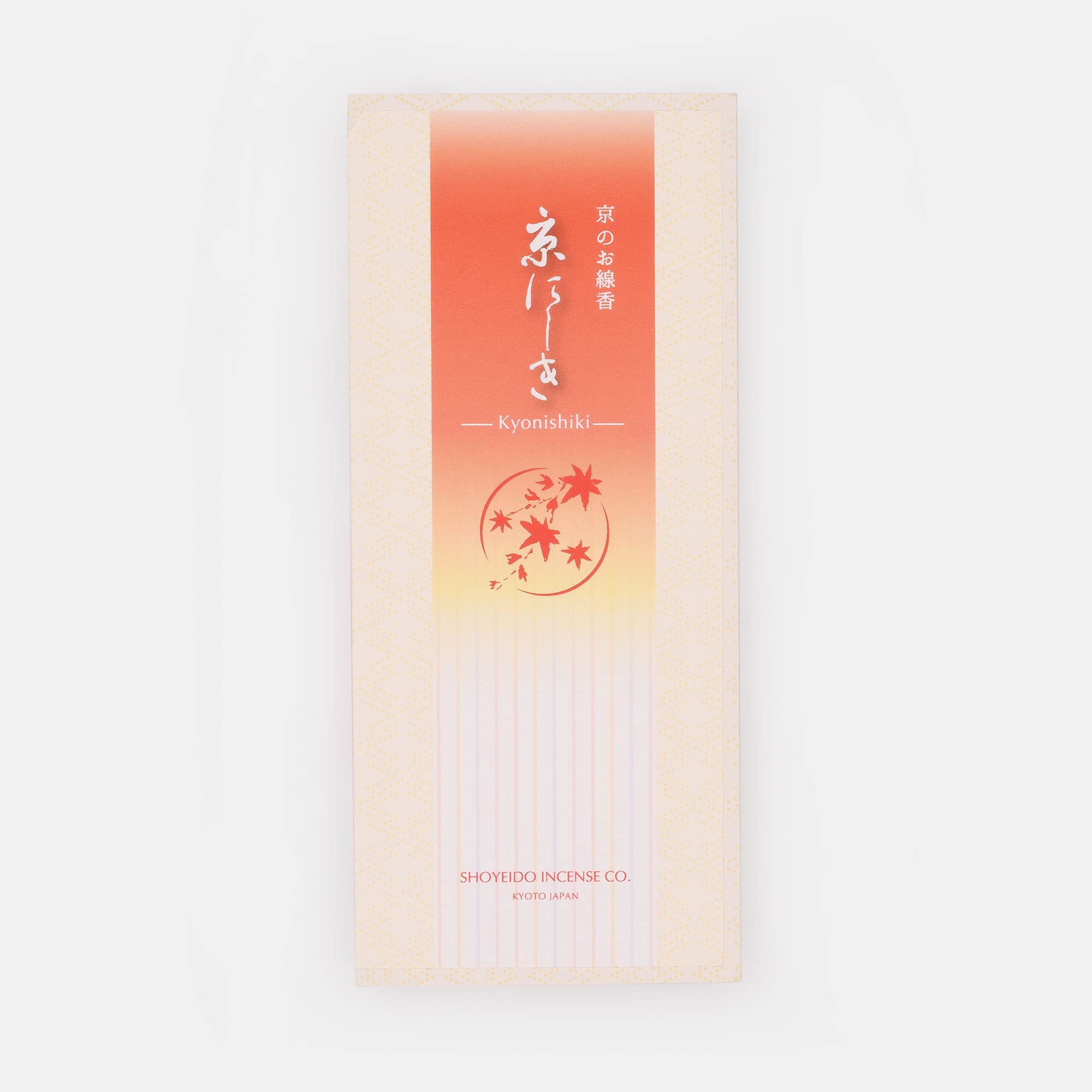 Shoyeido Kyo-nishiki Autumn Leaves Japanese Incense 100% Natural - 150 Sticks in Recycled-paper Box - zen minded