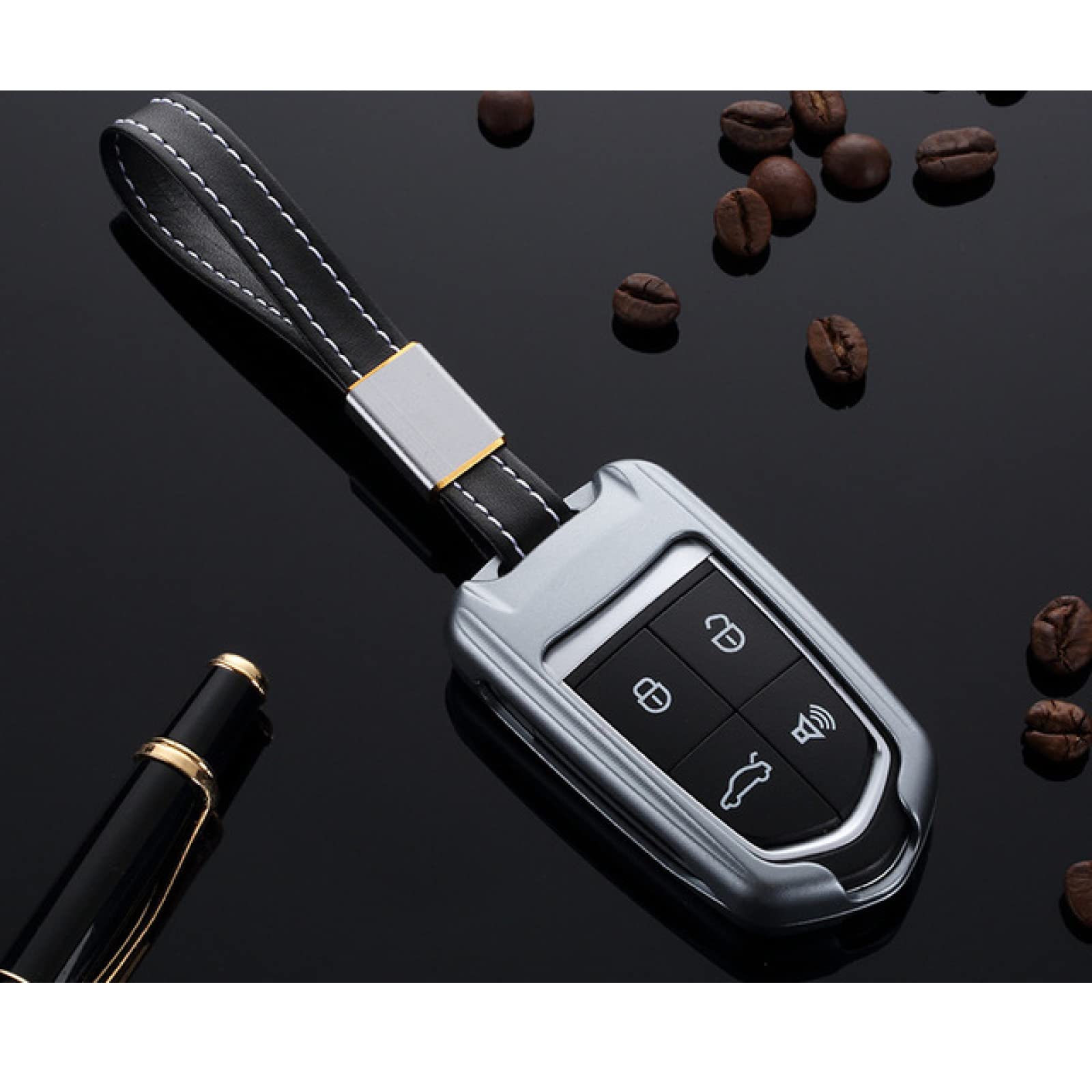 wcnsxs Aluminum Alloy Key Cover,For Borgward BX5 BX7