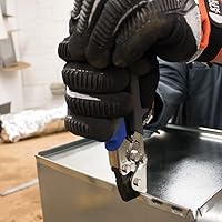 Vista 4 de Klein Tools 86528 Juego de punzones, herramienta de punzón de bloqueo a presión para revestimiento de chapa, vinilo y aluminio