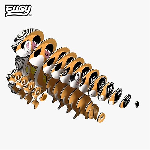 Miniatura 5 de Eugy Meerkat - Rompecabezas 3D, 40 piezas, ecológico, juguetes educativos para niños, niñas y niños a partir de 6 años