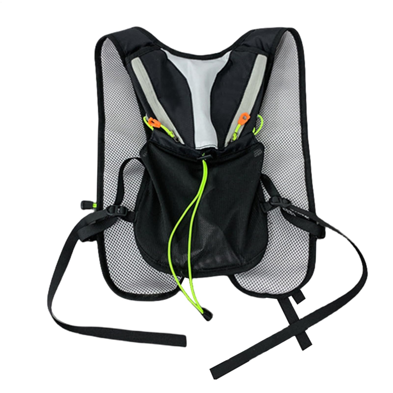 Running Hydration Vest | Comfortable Chest Straps Running Hydration |Running Vest with Bladder, Reflective Design Organizer Bag Multiple Pockets for Trekking, Camping, Cycling, Mountaineering