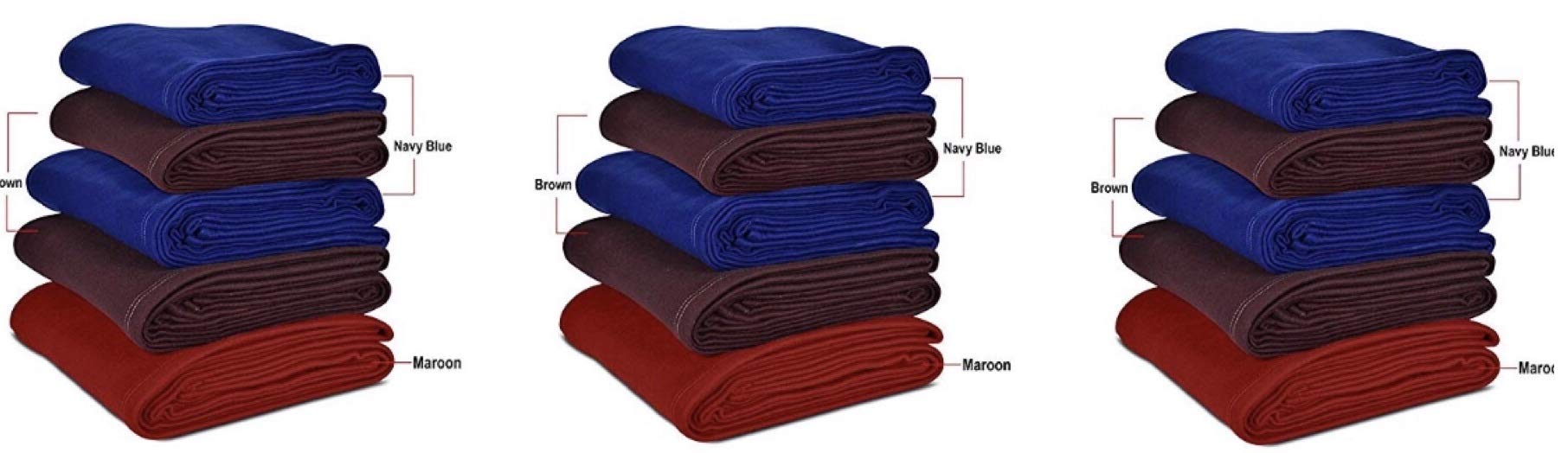 Goyal's Fleece Warm Blankets - Pack of 15 -1 Goyal's Fleece Warm Blankets - Pack of 15 -1