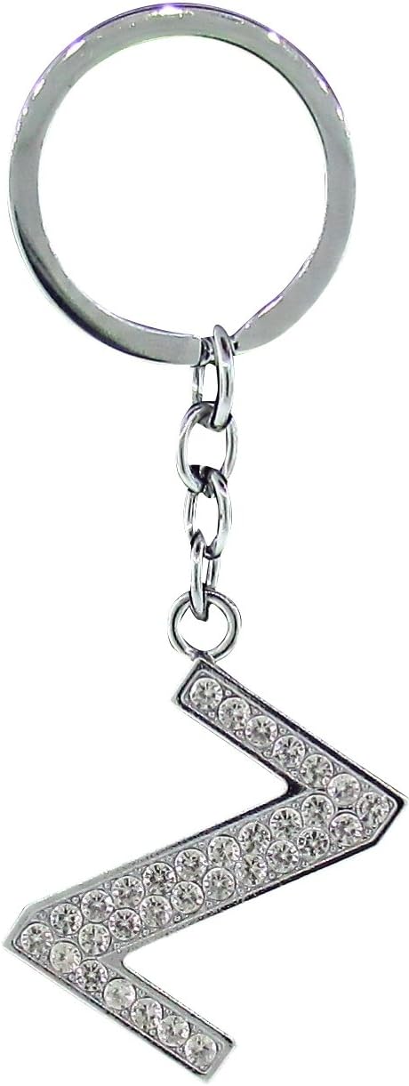 BB AccessoriesDiamante Alphabet Letter Keyring - Z