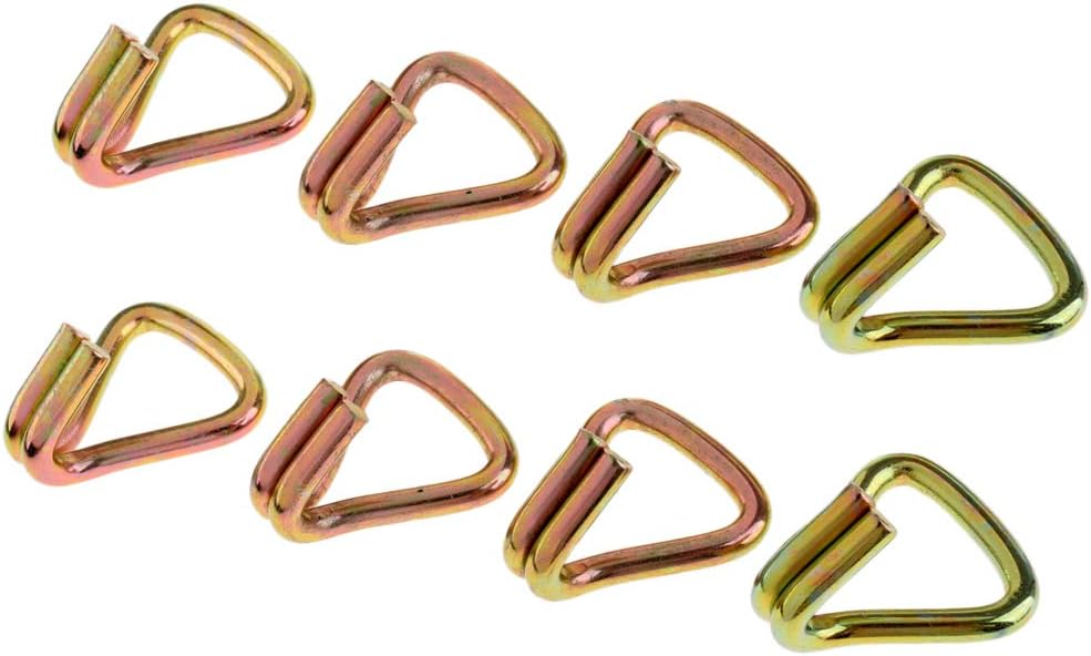8 Pieces Heavy Duty Ratchet Double J Hook for 1" 25Mm Tie Down Strap WebbingHome & Garden|Tools|Tie Downs & Straps