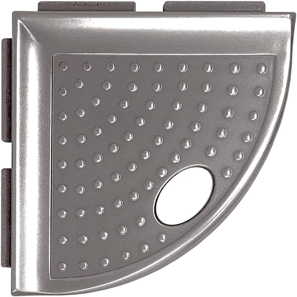 Questech Décor 5 Inch Shower Footrest, Wall Mounted Corner Shower Shaving Shelf