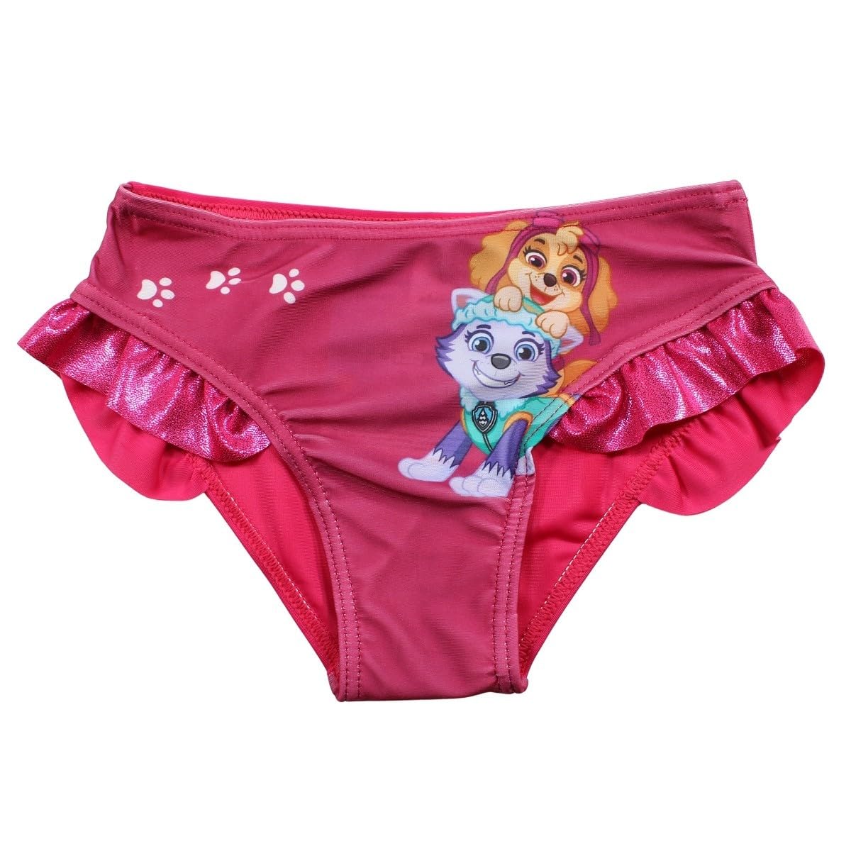Disney Maillot de Bain Paw Patrol. Juego de Camisa para Nadar para Niñas