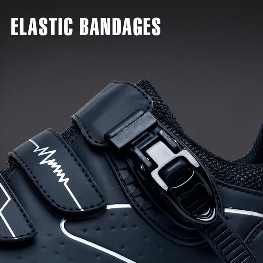 Scarpe Ciclismo Strada Uomo Suela de Goma Bici Scarpe MTB Uomo Donna Unisex Equitazione MTB da Ciclismo da Bici Nessun Tacchetto, 36EU-47EU