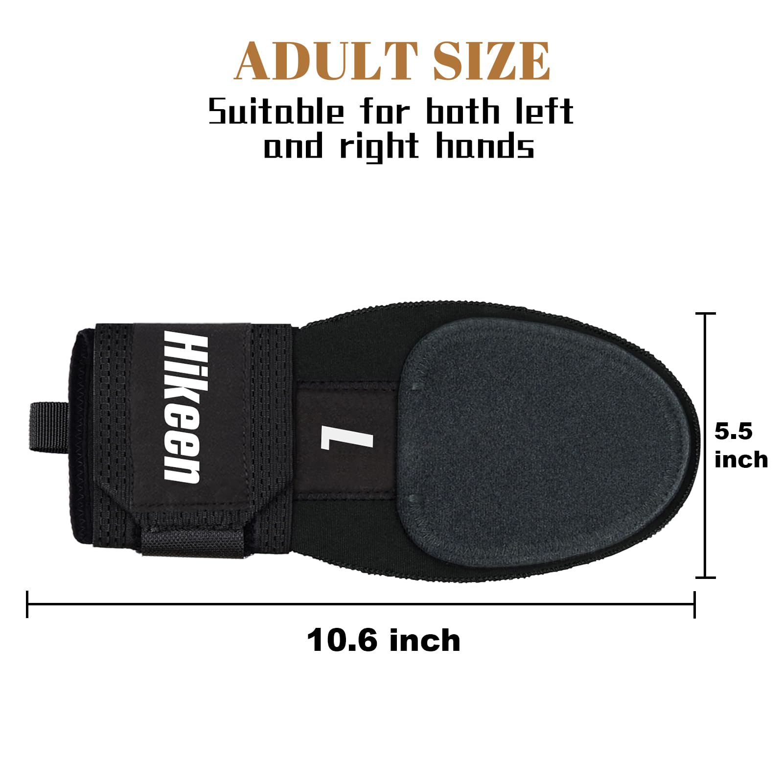 BOOSTEADY 1 Paire de Gant de Baseball pour Batteur, Gant Coulissant de Baseball pour Main Gauche Droite, Gant de Softball Baseball pour Protection des Mains, Gant Réglable pour Homme Femme