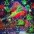 Brighter Laser Christmas Decorations Lights Projector Outdoor, RGB 3 Colors 8 Patterns Christmas Light Show, Holiday Projector for Outside
