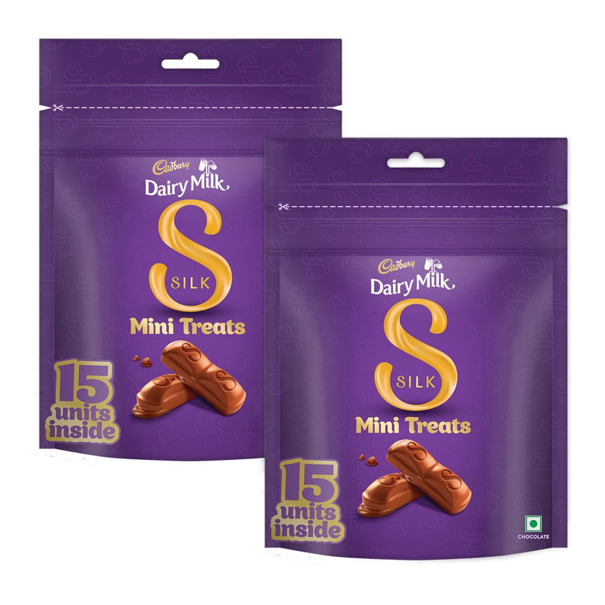 Cadbury Dairy Milk Silk Home Treats Chocolate Bar, 135 Gm (Pack Of 2)