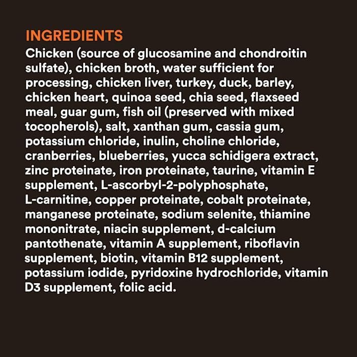 WholeHearted Active Performance Chicken Recipe Wet Dog Food with Whole Grains, 12.5 oz., Case of 12