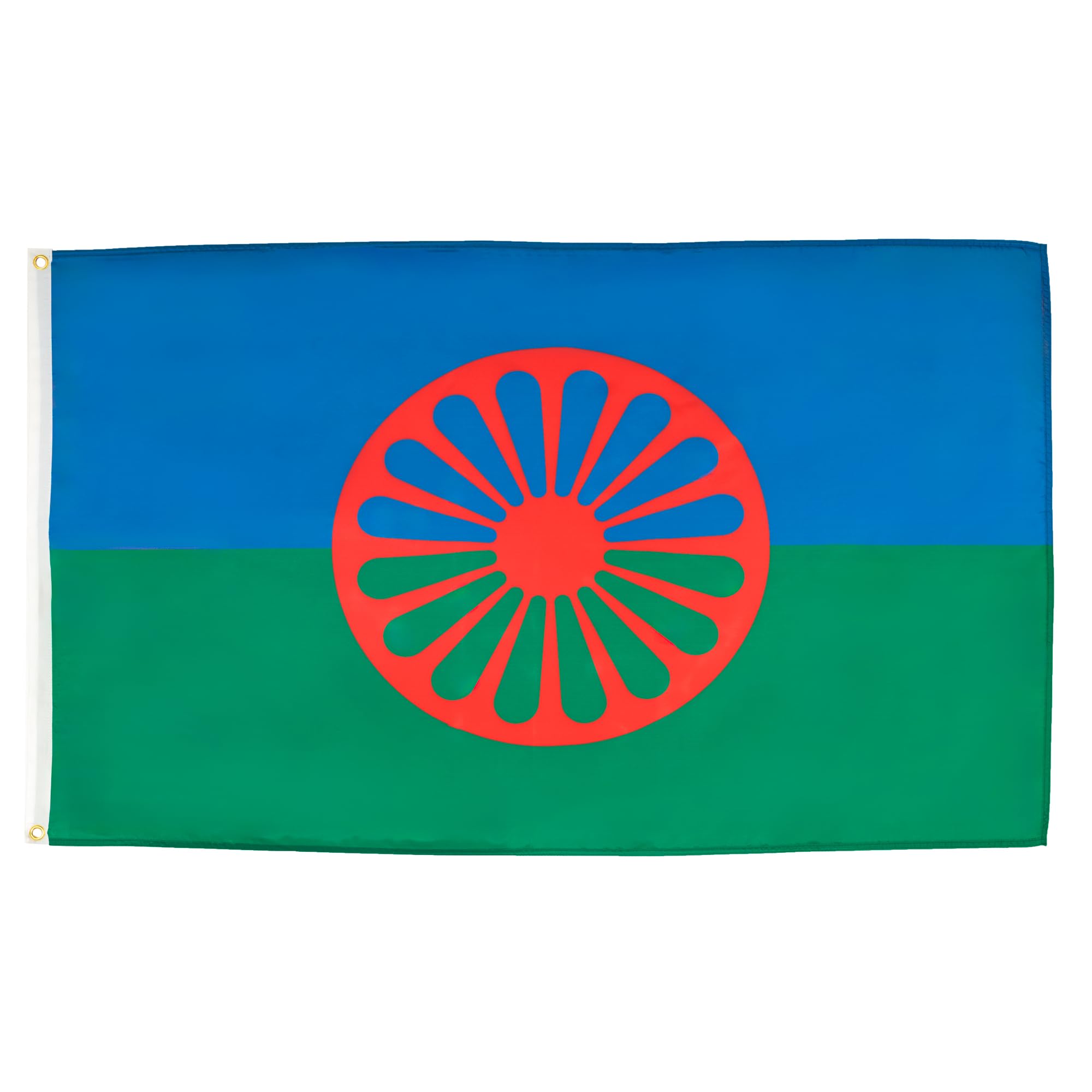 AZ FLAG - Gypsy Flag - 2x3 Ft - 100D Polyester Traveller Banner with Two Metal Grommets - Fade Resistant - Vivid Colors - 2' x 3' Feet - 90x60 Cm