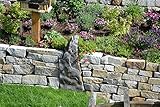 gartenmauer naturstein bauen Trockenmauerstein, Beeteinfassung, Grundstücksbegrenzung, Mauern, Mauerwerk. Auch als Kräuterspirale zu verwenden.