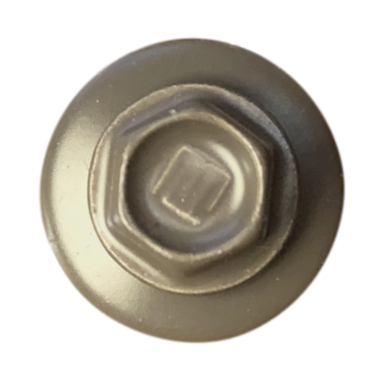 EAGLE 1 Metal Roofing Screws #10 - Painted Hex Head Self-Tapping Screws with EDPM Rubber Washer for Metal to Wood, Vinyl, Small Sheet Metal - Free Magnetic Driver (Burnished Slate, 1 Inch, 250)