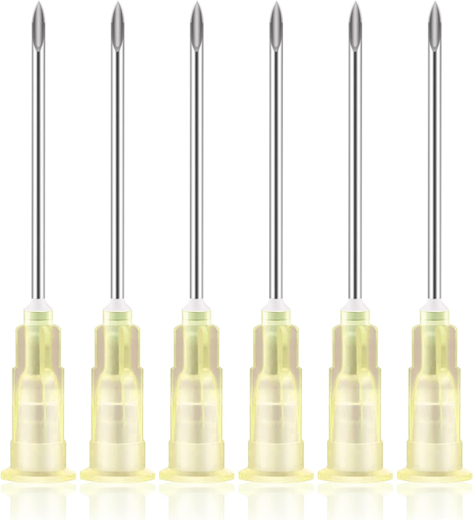 20G 1.5 Inch Needle, 100 Pack Luer Lock Disposable Injection Needles | Individually Sealed Wrapped, Labs Tools Accessories for Scientific, Measuring and Refilling, Industrial and Plant