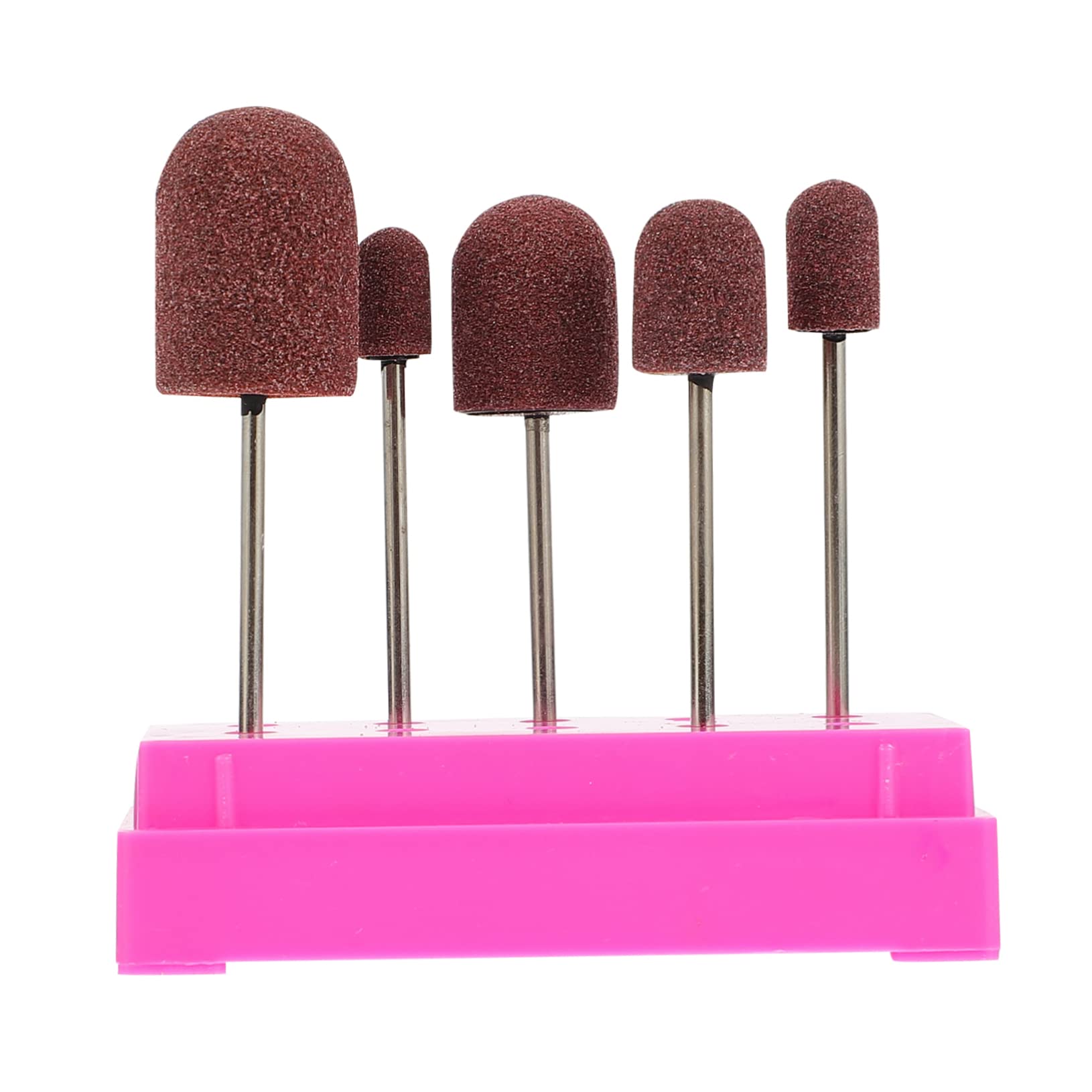 SHERCHPRY 1Set Practical Nail Art Tool Set with Sanding Heads for Manicure and Includes Storage Box for Nail Salon Supply and Beauty Enthusiasts