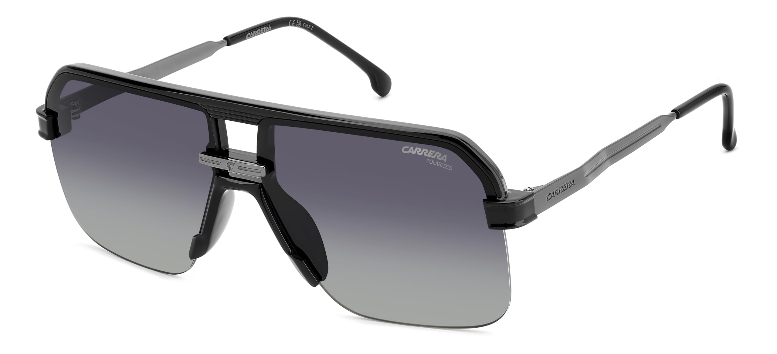 Carrera1066/S Black/Grey Shaded 63/12/145 men Sunglasses